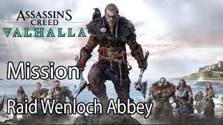 Assassins Creed Valhalla Mission Raid Wenloch Abbey [upl. by Mari]