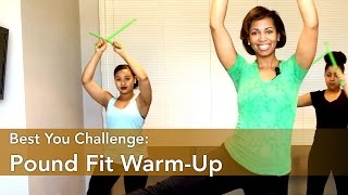 Pound Fit WarmUp Workout  Best You Challenge  BestHealth [upl. by Suk687]