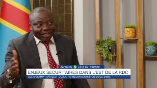 Enjeux sécuritaires en RDC les multinationales toujours mécontentes du code minier [upl. by Ainnos]