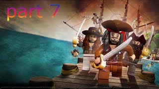 LEGO Pirates Of The Caribbean Video Games Walkthrough PART 7 [upl. by Eidurt]