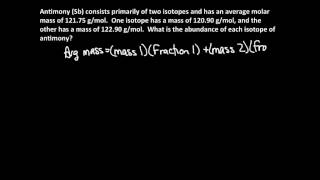 Isotopic Composition [upl. by Thane]