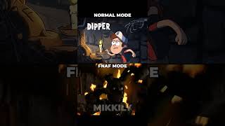 Normal Mode vs FNAF Mode shorts [upl. by Edac639]