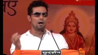 BoLLyWooD Actor RandeeP Hoodas VERY EMOTIONAL SPEECH    in JAT AndoLan Hit RoHTaK [upl. by Marbut276]