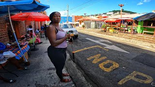 STREETS OF GRENADA VERY IMPRESSIVE WALKING ST GEORGE [upl. by Sigfrid]