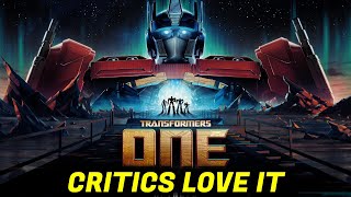 Transformers One Reviews Are In The Critics LOVE It quotBest Transformers Movie Everquot [upl. by Aciria]