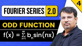 Fourier Series 20  Fourier Series for Odd Function by GP Sir [upl. by Ailliw]