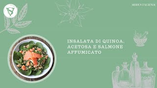 Insalata di quinoa acetosa e salmone affumicato [upl. by Eelarol]