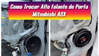 Como Trocar Alto Falantes Mitsubishi ASX [upl. by Zedecrem]