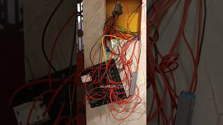 How do electricians connect such 🤔 wires electrical electrician reels shorts [upl. by Nytnerb12]