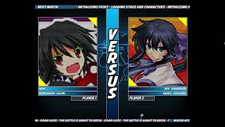 MUGEN Tournament SuperStar Simul II FINAL  Nue Houjuu vs Blue Suns [upl. by Linnet446]