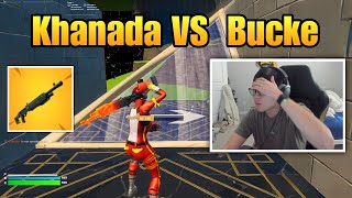 Khanada VS Bucke 1v1 Zone Wars Wager Fights [upl. by Deane]