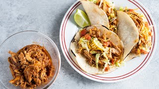 Instant Pot Shredded Chicken Tacos [upl. by Falo]