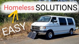 HOMELESSNESS Living in Vehicles Safe Parking  Thoughts amp SOLUTIONS  Van Life [upl. by Butterworth206]