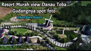 Staycation di Loken Barn Resort Tongging  penginapan dekat Air Terjun Sipisopiso [upl. by Einaeg]