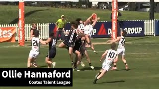 Ollie Hannaford  6 Goal Haul  Talent League Quarter Final [upl. by Bijan]