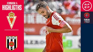 Resumen PrimeraFederación  Real Murcia CF 20 AD Mérida  Jornada 4  Temporada 202425 [upl. by Therese]