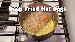 Deep Frying a Hot Dog for an Hour NSE [upl. by Randee]