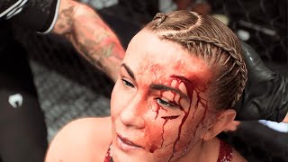 Molly McCann vs Maryna Moroz  UFC 5 Full Fight  BRUTAL KNOCKOUT [upl. by Cummings]