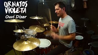 Ornatos Violeta  Ouvi Dizer  Drum Cover by Paulo Miranda [upl. by Farron]