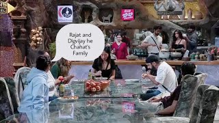 Chahat and Digvijay की Dosti का उड़ाया मजाक Chahat को जोड़ा Rajat से Bigg Boss 18 Live [upl. by Leinahtan]