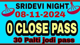 08112024  SRIDEVI NIGHT TODAY  SRIDEVI NIGHT MATKA  SRIDEVI NIGHT CHART  SRIDEVI NIGHT SATTA [upl. by Ardnosac312]