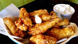 Korean Fried Chicken Wings and Drumsticks Gluten Free Soy Garlic Sauce Recipe [upl. by Eikcid79]