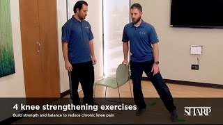 4 Knee Strengthening Exercises [upl. by Orabla]