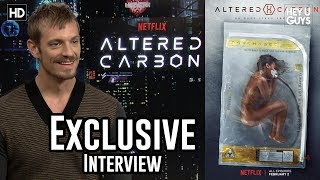 Joel Kinnaman  Altered Carbon Exclusive Interview [upl. by Bates367]