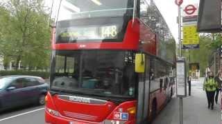 Scania OmniCity DD 2011 SC01 YT11LSC Route 148 London United  Hyde Park Corner [upl. by Aicileb740]