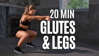 20 MIN LEGS  BOOTY with Weights  Lower Body Home Workout with Dumbbell  Day 17 [upl. by Lose]