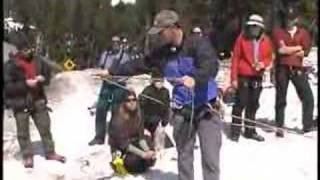 Crevasse Rescue Part III  Check Victim  Drop Loop [upl. by Boy550]