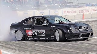 DRIFT  Mercedes CLK AI W208 [upl. by Sekofski]