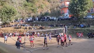 Haryana 🆚 Manali Volleyball Match🏐🏐 At Darlaghat [upl. by Halet]