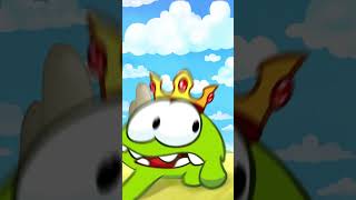 Poursuivez la couronne Om Nom shorts youtubeshorts omnom shortsfeed cuttherope omnomcartoon [upl. by Adnahcir]