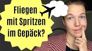 Flugreisen mit Spritzen im Gepäck Reisen mit Multiple Sklerose MS [upl. by Adnauq]