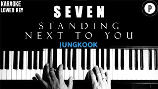 🎹 JUNGKOOK Karaoke SONGS 🎹 SEVEN  STANDING NEXT TO YOU [upl. by Agni]