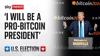 Donald Trumps Bitcoin conference speech in full [upl. by Eseeryt654]