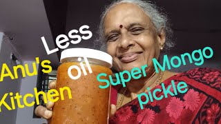 Anus Kitchen  Mango pickle  oil less  So easy [upl. by Akihsan]