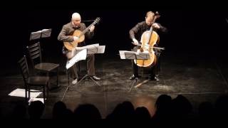 Standchen by Schubert Arrangement Cello amp Guitar Beijing 2016 [upl. by Bayly]