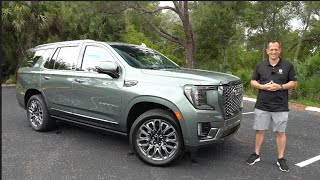 Is the 2024 GMC Yukon Denali Ultimate a BETTER luxury SUV than a Cadillac Escalade [upl. by Nagorb]