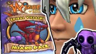 NEW Wizard101 Spiral Villains Hoard Pack only brought me pain [upl. by Schwartz]