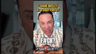 De La Hoya TROLLS Shane Mosley “TOO MUCH BABY OIL” [upl. by Sissel]