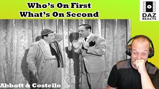 Daz Reacts To Whos on First  Abbott amp Costello [upl. by Grubman268]