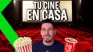 MONTA TU PROPIO CINE EN CASA Trucos consejos y opciones [upl. by Ynetruoc74]