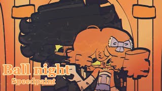 ☆ Ball night SPEEDPAINT OCS [upl. by Elleimac]