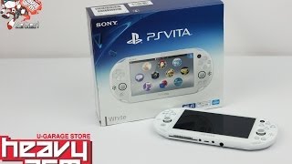 Unboxing of PS Vita 2000 and Comparison with PS Vita 1000 [upl. by Riada]