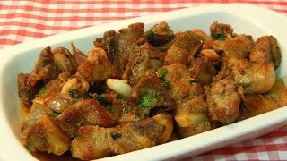 Receta fácil de costillas al ajillo [upl. by Arleen]