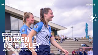 Huizen  Hurley 🏑 Tulp Hoofdklasse Dames ‘24’25 RONDE 1  Samenvatting [upl. by Lette469]