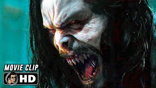 MORBIUS Clip  quotThe Transformationquot 2022 [upl. by Esirahc]