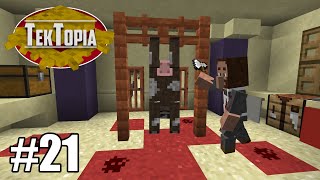 TekTopia 21  The Butcher Minecraft Villager Mod [upl. by Luciano]